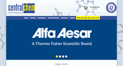Desktop Screenshot of centralchem.sk